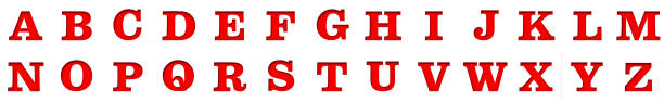 Alphabet letters red capital letter signs text symbols A B C D E F G H I J K L M N O P Q R S T U V W X Y Z isolated on white background 3d rendering graphic illustration in high resolution for print and business presentations letras del alfabeto letras mayúsculas rojas signos de texto símbolos de texto a b c d e f g h i j k l m n o p q r s t u v w x y z aislado sobre fondo blanco representación 3d ilustración gráfica en alta resolución para presentaciones impresas y de ne