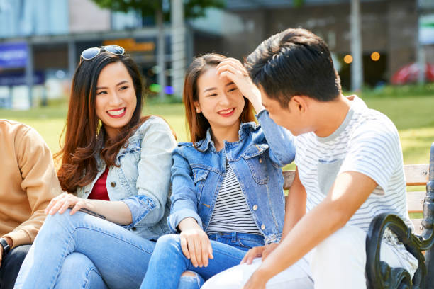 istock Friends Joking and Laughing 1339989418