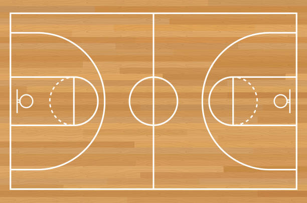 basketballplatz - court stock-grafiken, -clipart, -cartoons und -symbole