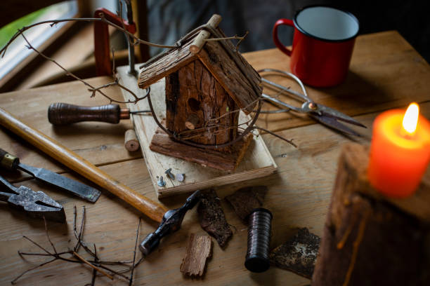 istock A Homemade Birdhouse 1339990997