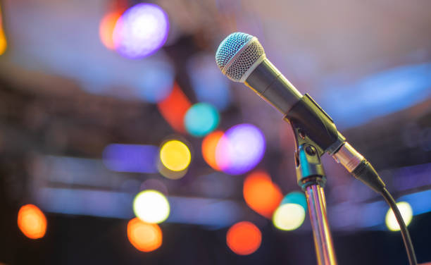 istock microphone for on stage at a concert 1339991124