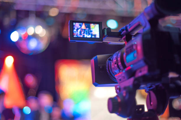 istock stream at a concert in a hall without spectators 1339991148