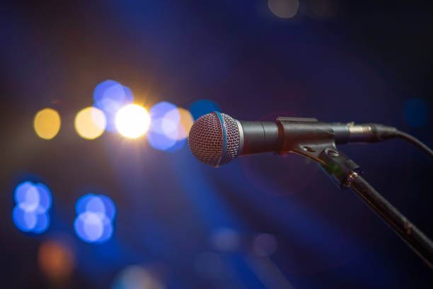 istock microphone for on stage at a concert 1339991149