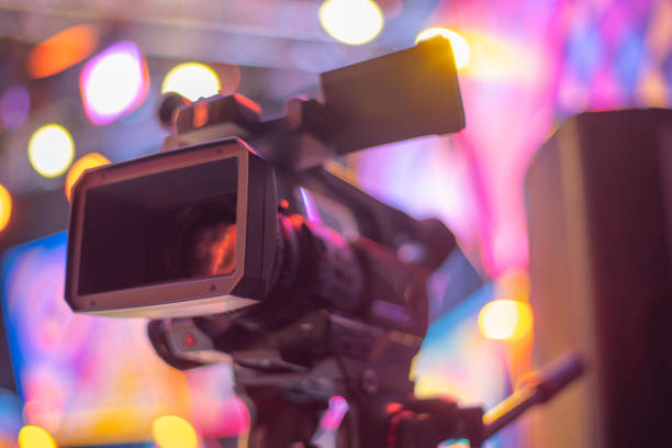 istock stream at a concert in a hall without spectators 1339991167