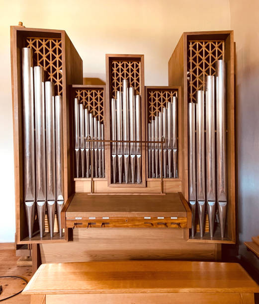 istock Organ in a small chapel, Sils-Maria, Switzerland 1339997356