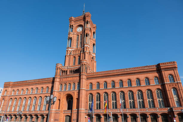 istock Red Town Hall Red City Hall In Berlin 1339997889