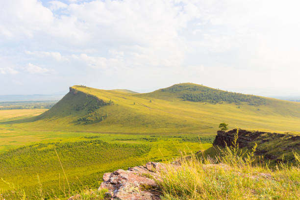 istock Sunduki mountain range in Khakassia, Russia 1340005471