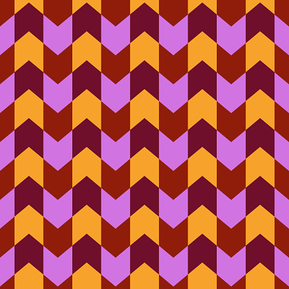 istock Seamless pattern. Arrows ornament. Ethnic motif. Arrowheads wallpaper. Geometrical backdrop. Folk background. Mosaic digital paper. Geometric textile print. Abstract web design. Vector art. 1340009216