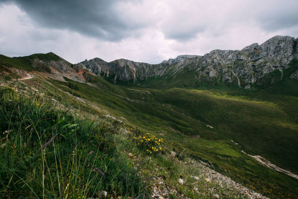 istock Beautiful landscape on high altitude moutnains 1340012039