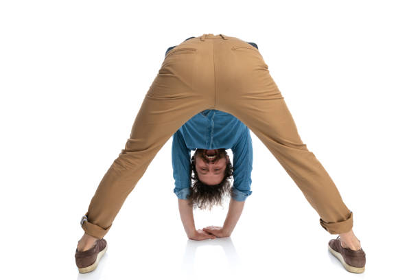 istock crazy casual man leaning forward and showing his ass 1340012073