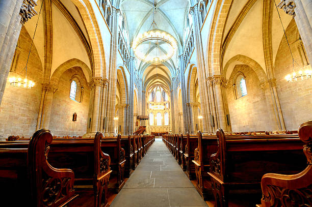 Geneva Cathedral (St-Pierre) stock photo