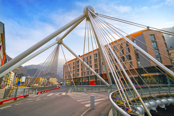 istock Andorra la Vella Paris bridge over Valira 1340015336