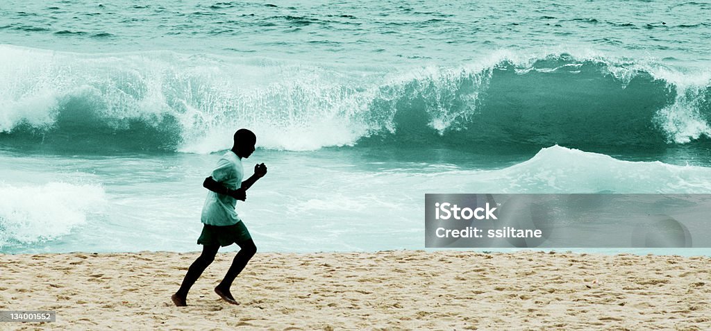 땀복 이파네마 해변의 리우데 브라질 - 로열티 프리 건강한 생활방식 스톡 사진