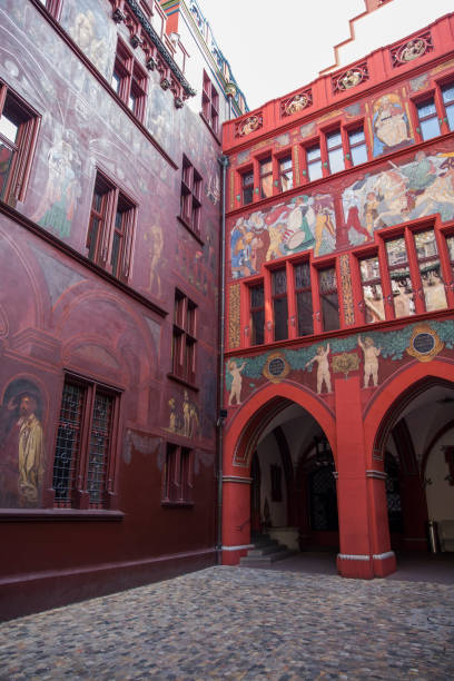 istock Basel Town Hall in Switzerland 1340018823