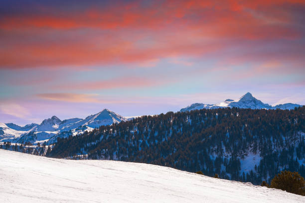 istock Baqueira Beret view of Aneto peak Lerida 1340024227