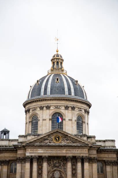 Detail of the Mazarin Library in Paris, France