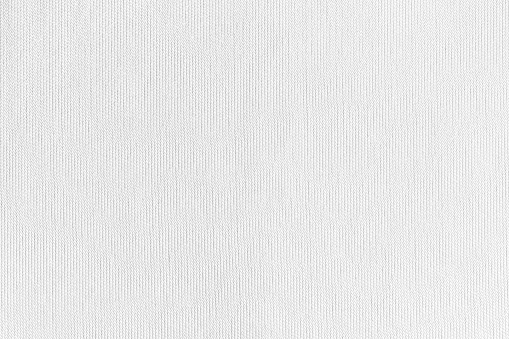 Tela blanca de tela textura poliéster y fondo textil. photo