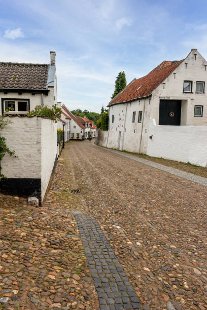 istock Thorn a beautiful white painted medieval town 1340030186