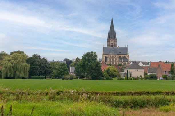 istock Thorn a beautiful white painted medieval town 1340030249