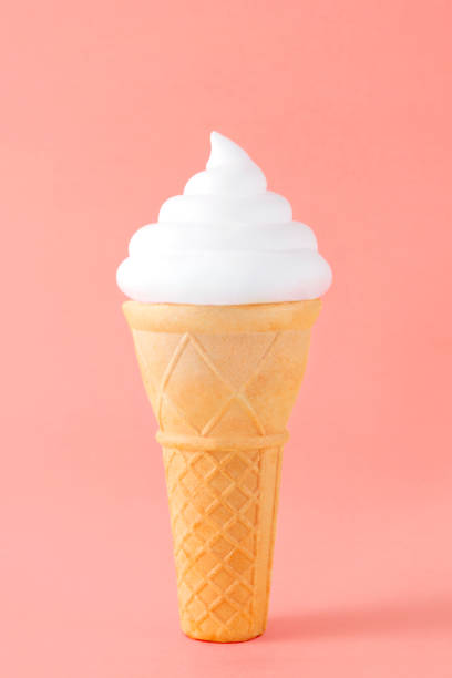 istock Ice Cream Cones on Pink Background 1340034909