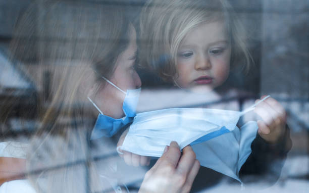 istock Family staying at home 1340039137