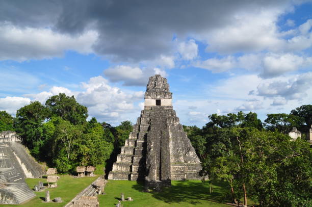 istock A temple in Tikal National Park, Guatemala. 1340040381