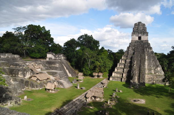 istock A temple in Tikal National Park, Guatemala. 1340040521