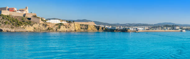 istock Ibiza Eivissa Castle and skyline in Balearics 1340045084