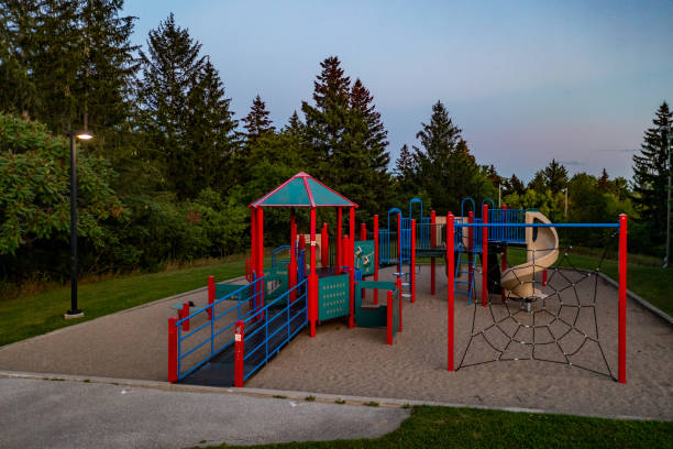 istock Playground at Highlands Park, Woodbridge, Vaughan, Canada 1340052641