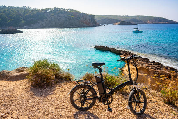 Ibiza Cala Xarraca in Sant Joan of Balearics Ibiza Cala Xarraca in Sant Joan of Balearic Islands balearics stock pictures, royalty-free photos & images