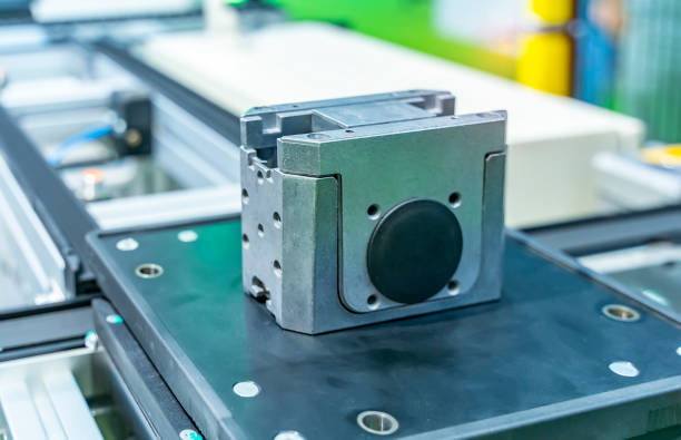 istock automatic and Automation system control application on automate robot conveyor product line 1340060942
