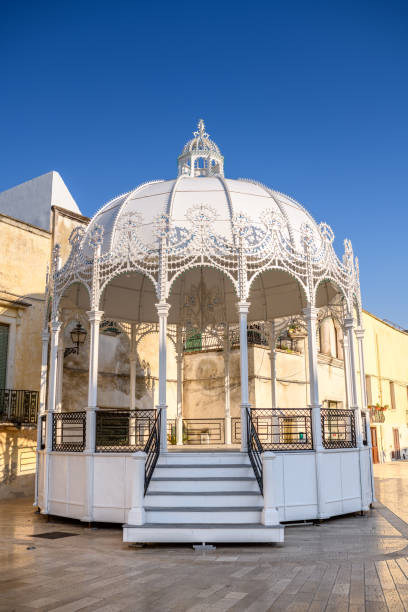 istock Architecture in Copertino, Lecce, Puglia (Apulia), Italy, Bandstand 1340063425