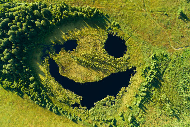 istock Natural smiling lake 1340063919