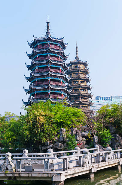 istock Guilin and Twin Towers 134006493