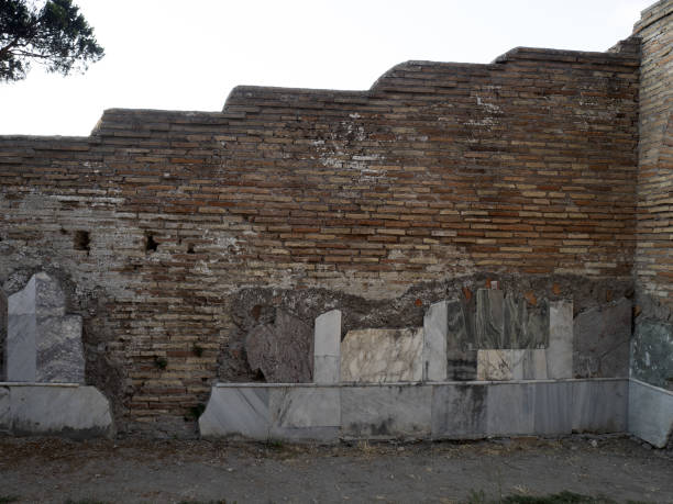 istock marble wall old ancient ostia archeological ruins 1340067884
