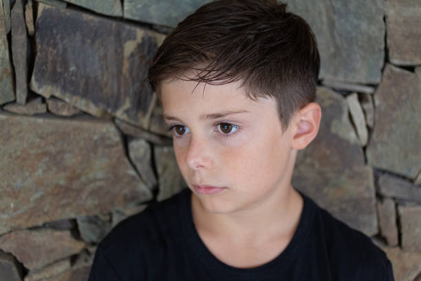 istock Portrait  of an 10 years old boy 1340070186
