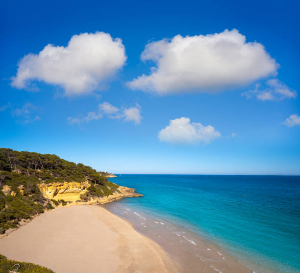 istock Cala Waikiki beach Cala Fonda in Tarragona 1340071433