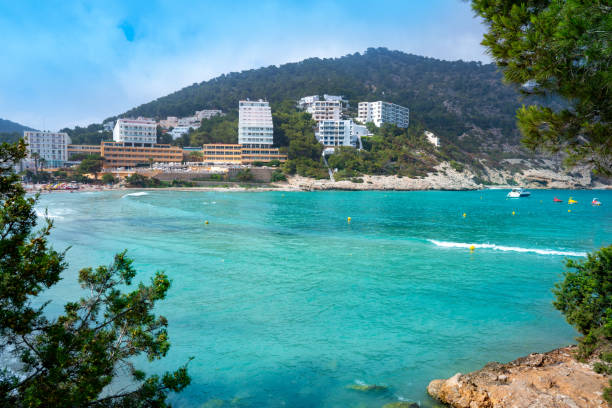 istock Ibiza Cala Llonga beach in Santa Eulalia 1340071683