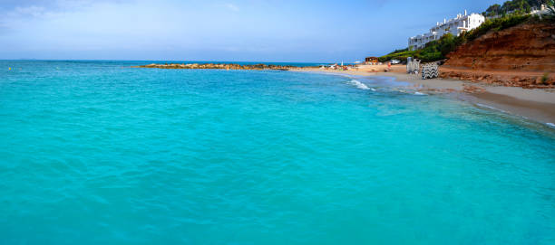 istock Ibiza Calo de s Alga beach Santa Eulalia 1340071839
