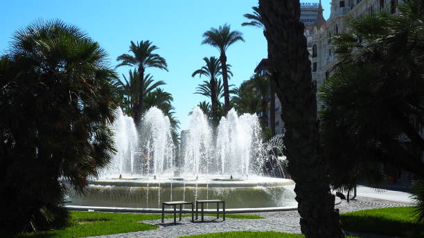 istock Alicante Fountain 1340072642