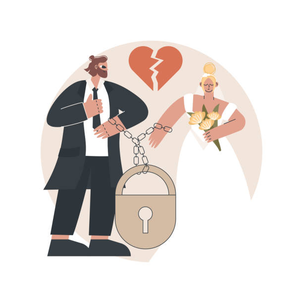 Forced Marriage Abstract Concept Vector Illustration Stock Illustration - Download Image Now - iStock Forced Marriage Abstract Concept Vector Illustration Stock Illustration - Download Image Now - iStock
