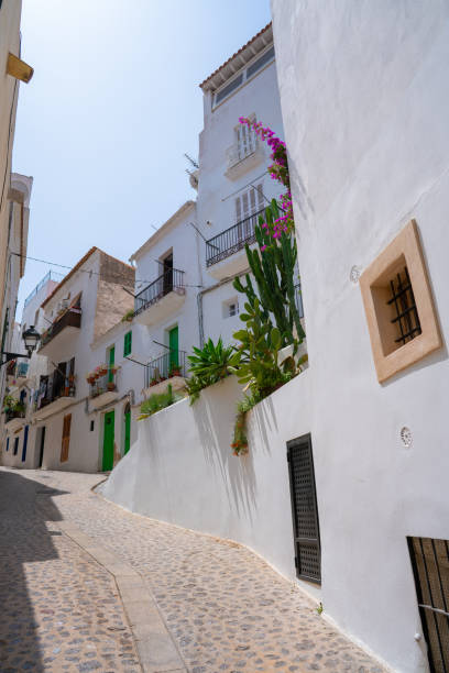 istock Ibiza Eivissa downtown Dalt Vila facades 1340072851