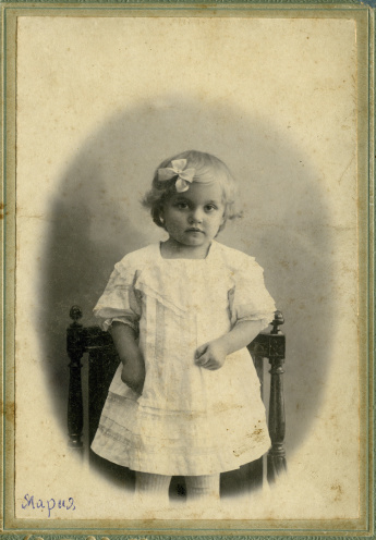 Vintage photograph of Prince George of Greece (later George II of Greece)