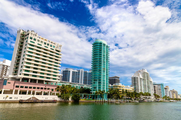istock Residential buildings in Miami Beach 1340089674