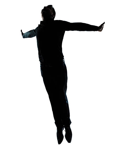 istock one business man jumping flying wellness silhouette 134009315