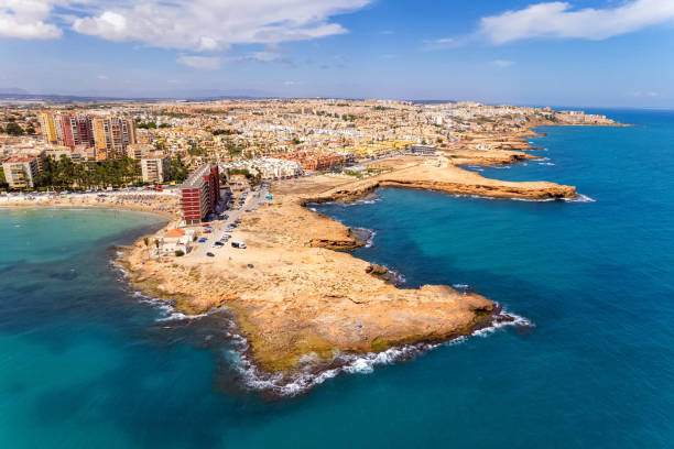 istock Torrevieja drone point of view. Spain 1340100481