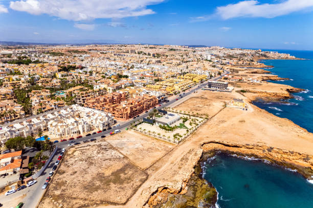 istock Torrevieja drone point of view. Spain 1340100502