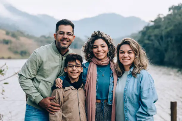 Photo of Brazilian family portrait