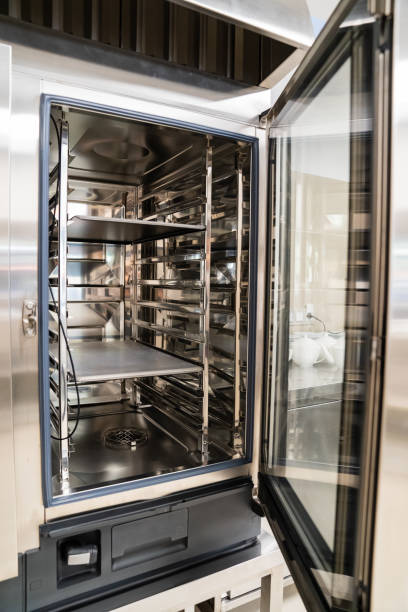 Combi oven is a universal thermal equipment that combines the main types of cooking in one device. equipment for public catering.
