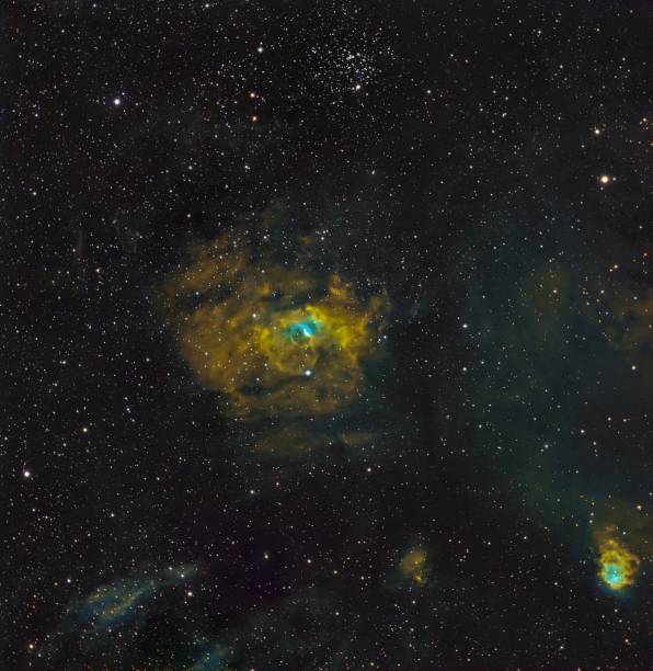 istock The Bubble Nebula in Narrowband Color 134010358